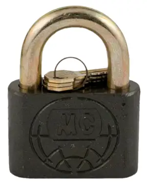 Навісний замок відкритого типу Мотор Січ ТС-1-ДЧ (глобус)  