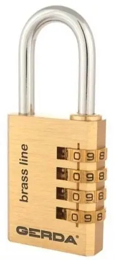 Навісний кодовий замок GERDA KMS4050 S-40 