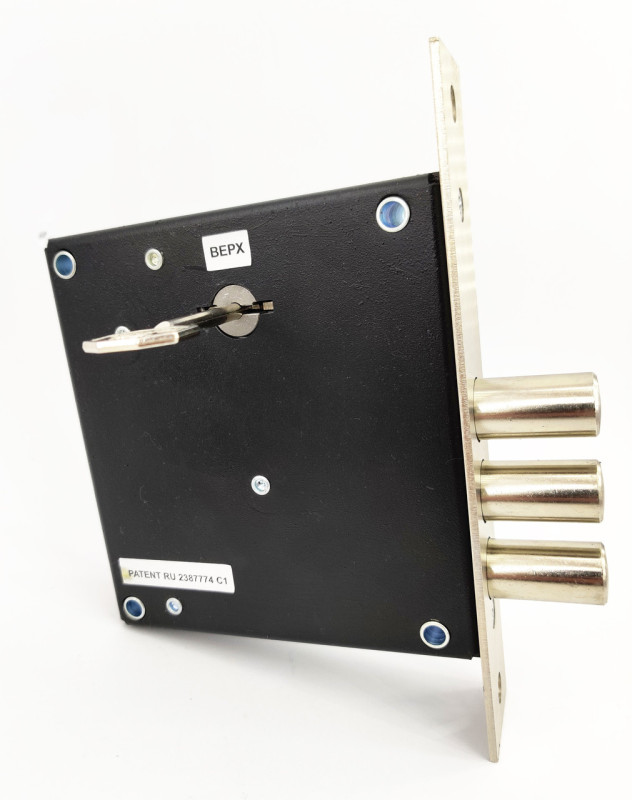 Дверной дополнительный замок Барьер Премьер 85 мм левосторонний