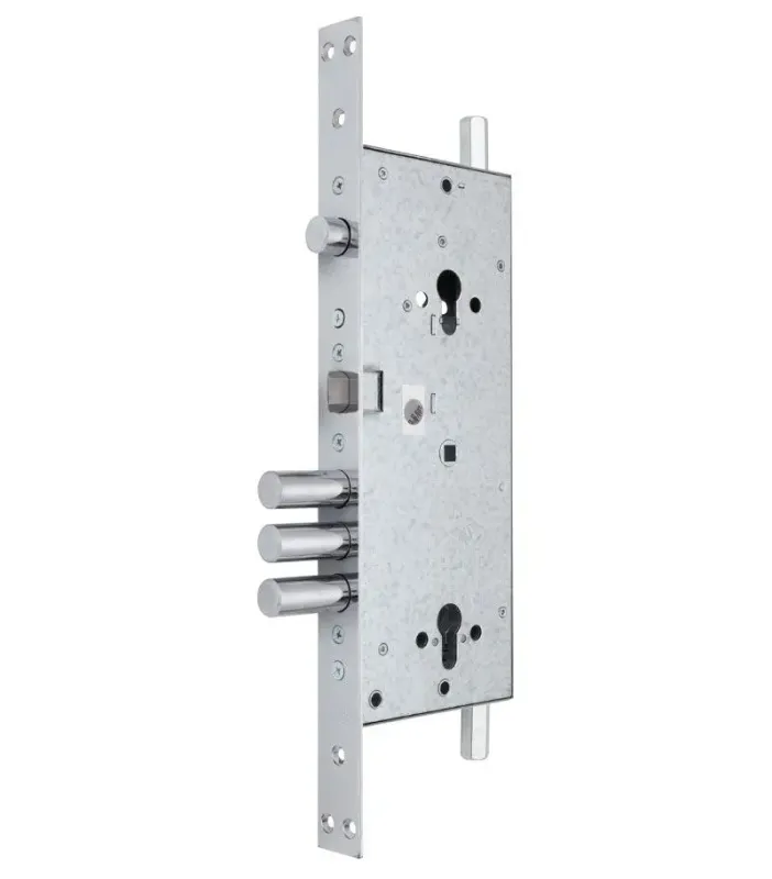 Дверной двухсистемный врезной замок MUL-T-LOCK 3-WAY DIN+DIN 415G