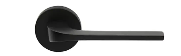 Ручка на двері ILAVIO 2081 чорний (Греція)