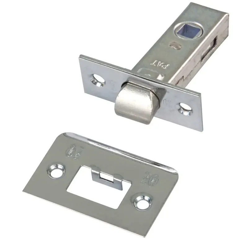 Дверна врізна засувка Amig 6 35мм хром 