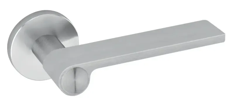 Дверна ручка JNF OUTLINE LIGHT GREY IN.00.311.RC08M сатин хром (Португалія)