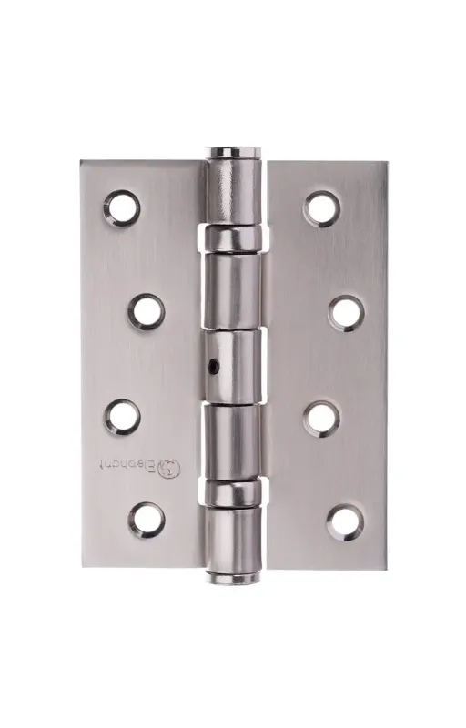 Петля карткова Elephant 100х75х3.0 нікель матовий