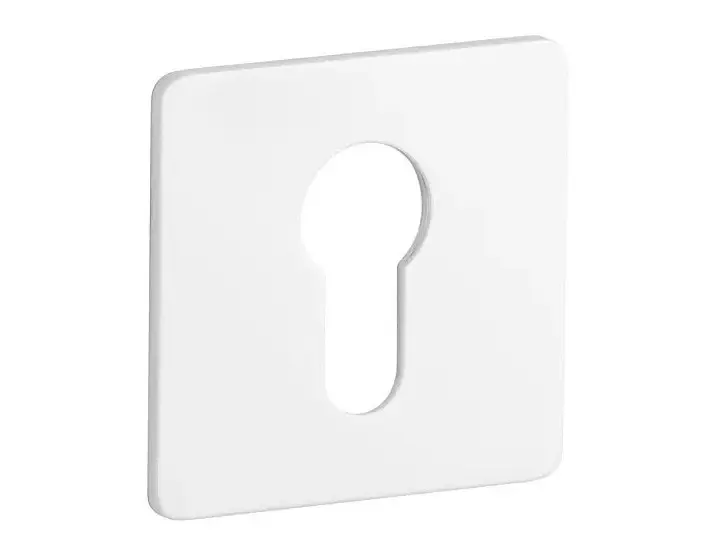 Біла накладка на циліндр Sterk Q PZ ultra slim 3 мм (Польща)