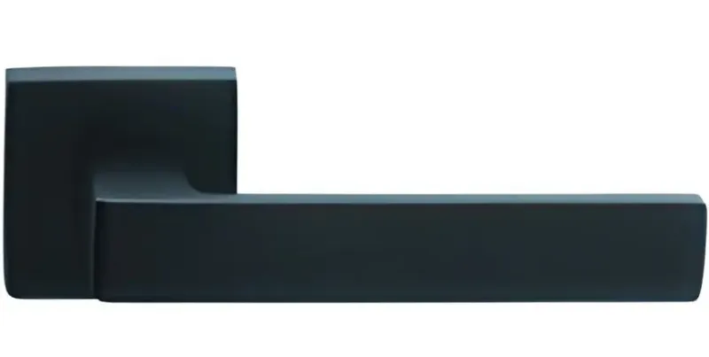 Чорна дверна ручка Manital TECHNA QESB NER (Італія)