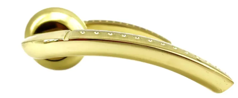 Ручка роздільна PUNTO LOGICA TL SG/GP-4 матове золото/золото (Китай)