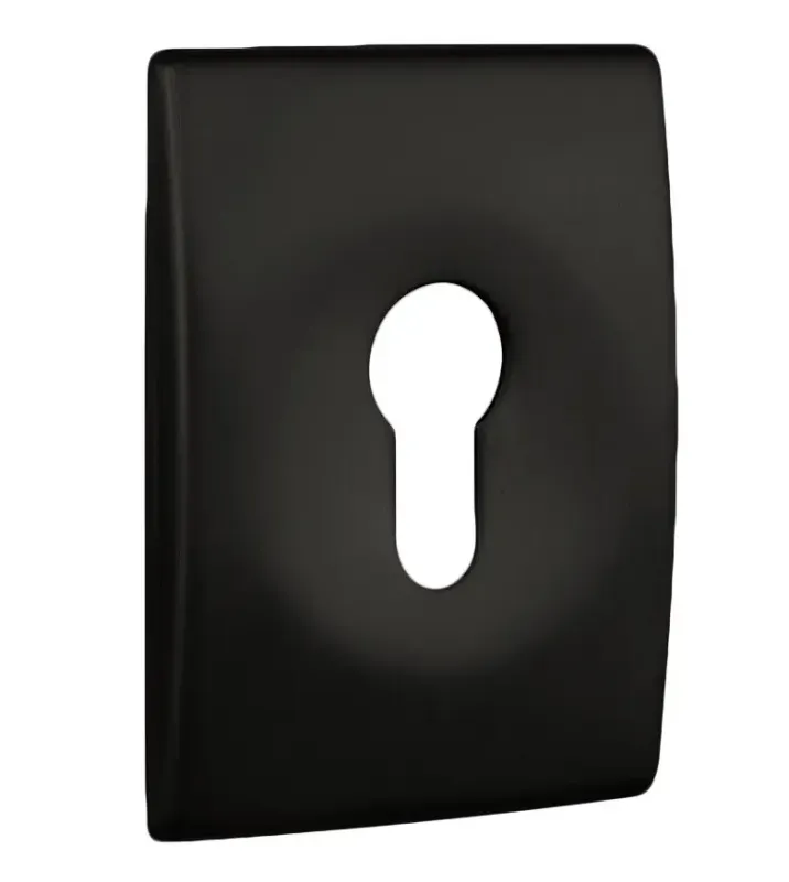 Накладка DISEC QUADRY KT3484 DIN SQUARE хром черный